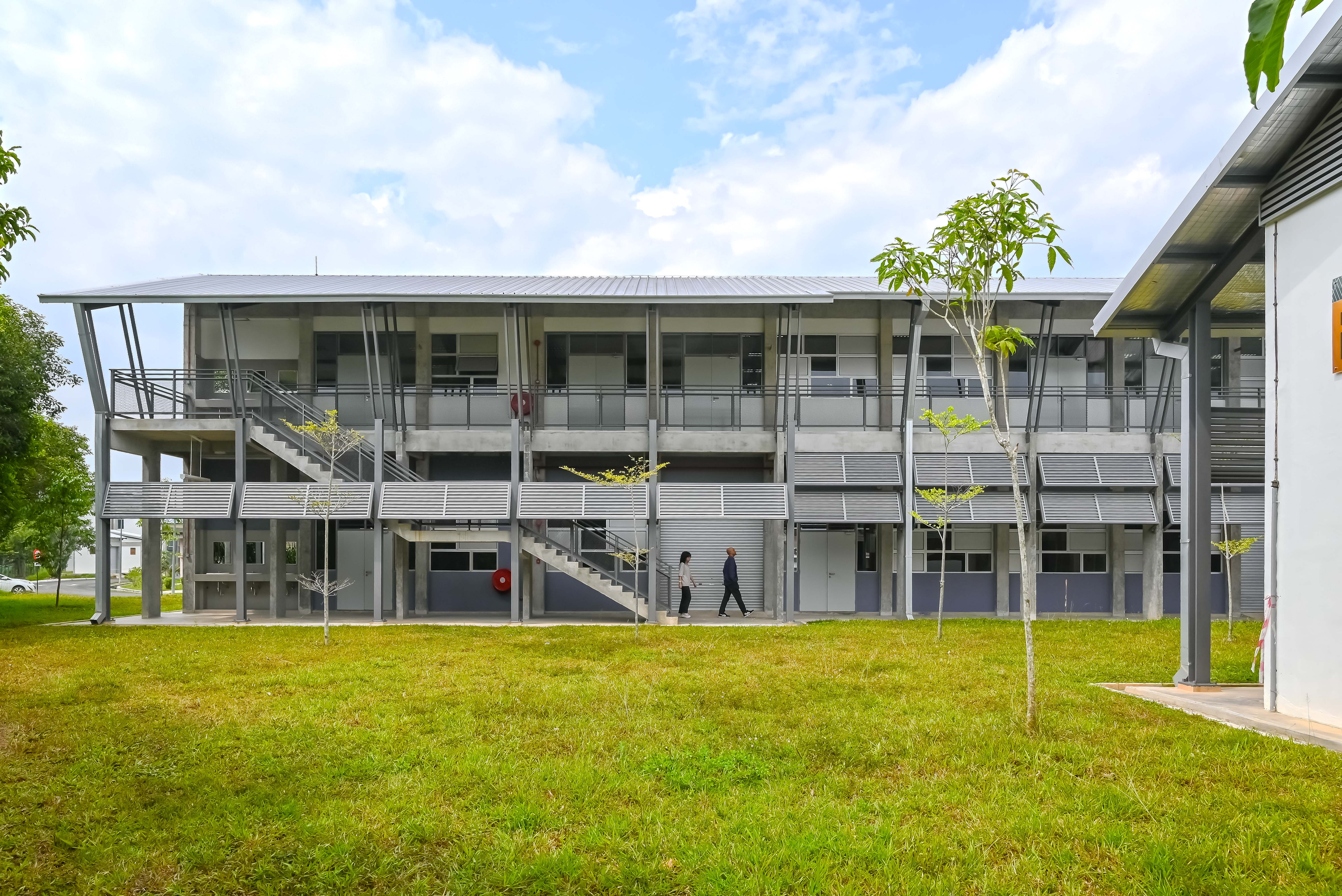 An early snapshot of Kolej Vokasional Juasseh Upgrading Project